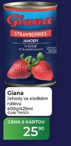 Tamda Foods Giana Jahody ve sladkém nálevu nabídka