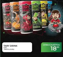 Tamda Foods Tary drink nabídka