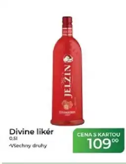 Tamda Foods Divine likér nabídka