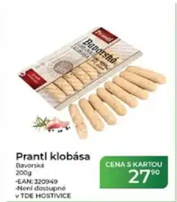 Tamda Foods Prantl klobása Bavorská nabídka