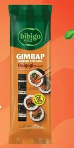 Tamda Foods Bibigo Gimbap Seaweed Rice Roll Bulgogi Style nabídka