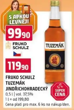 Terno Fruko Schulz Tuzemák Jindřichohradecký nabídka