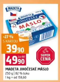 Terno Madeta Jihočeské máslo nabídka