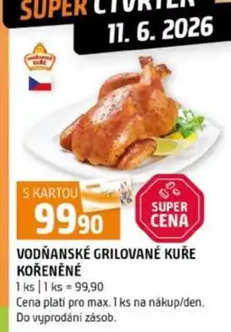 Terno VODŇANSKÉ GRILOVANÉ KUŘE KOŘENĚNÉ nabídka