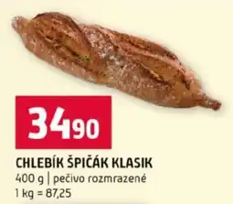 Terno CHLEBÍK ŠPIČÁK KLASIK nabídka