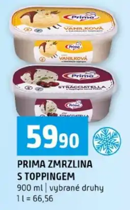 Terno Prima zmrzlina s toppingem nabídka