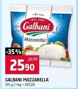 Terno Galbani mozzarella nabídka