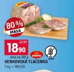 Terno Venkovská tlačenka nabídka