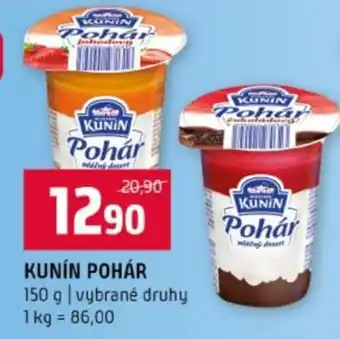 Terno Kunín Pohár nabídka