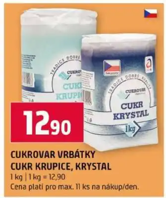 Terno CUKROVAR VRBÁTKY CUKR KRUPICE, KRYSTAL nabídka