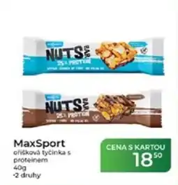 Tamda Foods MaxSport oříšková tyčinka s proteinem nabídka