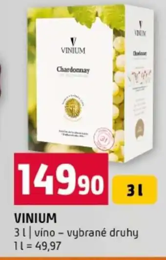Terno VINIUM nabídka