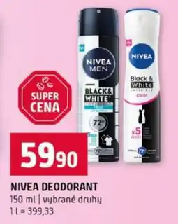 Terno Nivea deodorant nabídka