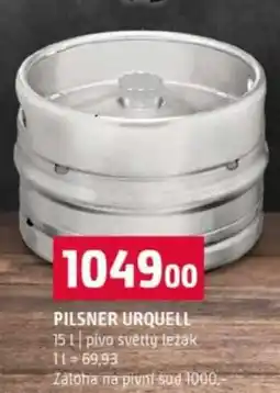 Terno Pilsner Urquell nabídka