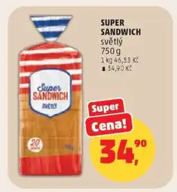 Penny Market Super Sandwich světlý nabídka