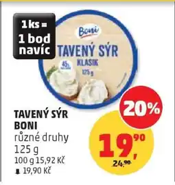 Penny Market TAVENÝ SÝR BONI nabídka