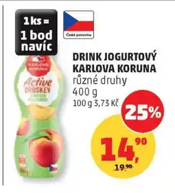 Penny Market Drink jogurtový Karlova Koruna nabídka
