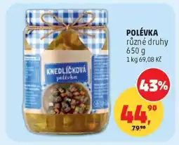 Penny Market POLÉVKA různé druhy nabídka