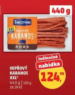 Penny Market Vepřový kabanos XXL nabídka