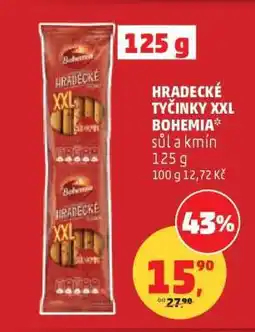Penny Market HRADECKÉ TYČINKY XXL BOHEMIA nabídka