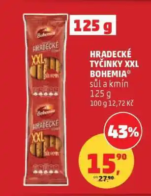 Penny Market HRADECKÉ TYČINKY XXL BOHEMIA nabídka
