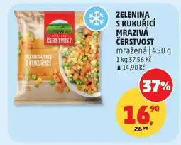 Penny Market ZELENINA S KUKUŘICÍ MRAZIVÁ ČERSTVOST nabídka