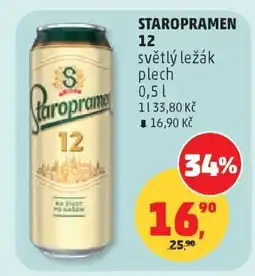 Penny Market Staropramen 12 nabídka