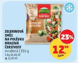 Penny Market ZELENINOVÁ SMĚS NA POLÉVKU MRAZIVÁ ČERSTVOST nabídka