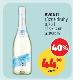 Penny Market Avanti různé druhy nabídka
