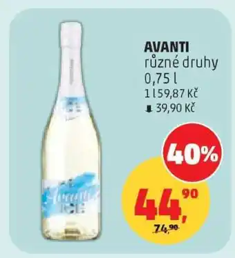 Penny Market Avanti různé druhy nabídka