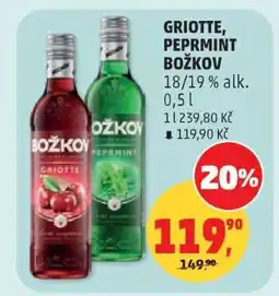 Penny Market GRIOTTE, PEPRMINT BOŽKOV nabídka
