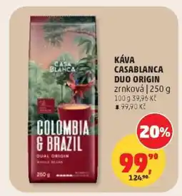 Penny Market Káva Casablanca Duo Origin nabídka