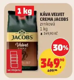 Penny Market Káva Velvet Crema Jacobs nabídka