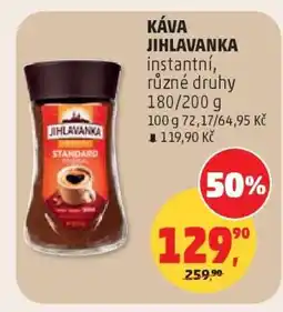 Penny Market KÁVA JIHLAVANKA nabídka