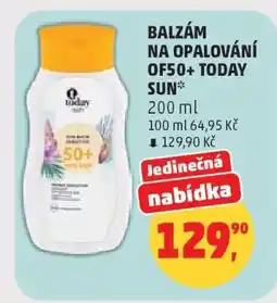 Penny Market Balzám na opalování OF50+ Today Sun nabídka