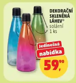 Penny Market DEKORAČNÍ SKLENĚNÁ LÁHEV nabídka