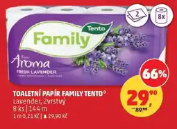 Penny Market TOALETNÍ PAPÍR FAMILY TENTO nabídka