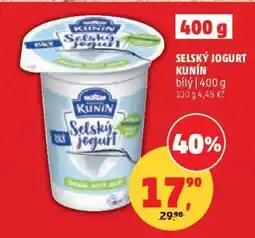 Penny Market SELSKÝ JOGURT KUNÍN nabídka