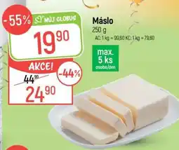 Globus Máslo 250 g nabídka