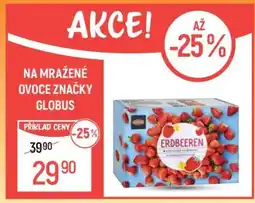 Globus Mražené ovoce značky Globus nabídka