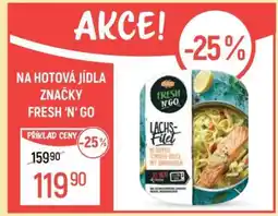 Globus Hotová jídla značky Fresh ‚N‘ Go nabídka