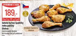 Globus Selské kuřecí špalíčky nebo paličky nabídka