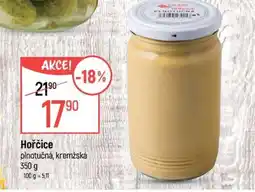 Globus Hořčice plnotučná/ kremžská nabídka
