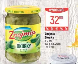 Globus Znojmia Okurky nabídka