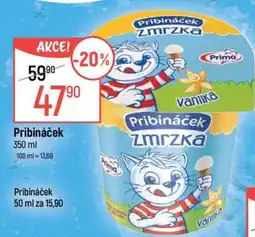 Globus PRIBINÁČEK zmrzka nabídka