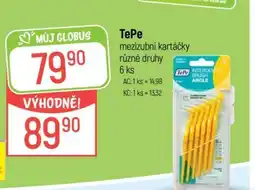 Globus TePe mezizubní kartáčky nabídka