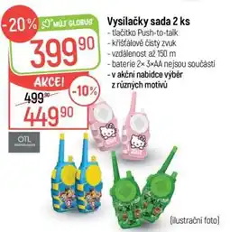 Globus Vysílačky sada 2 ks nabídka