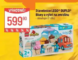 Globus Stavebnice LEGO DUPLO Bluey a výlet na zmrzlinu nabídka