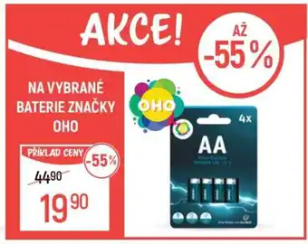 Globus Vybrané baterie značky OHO nabídka
