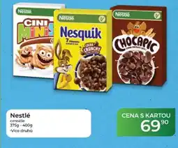 Tamda Foods Nestlé cereálie nabídka